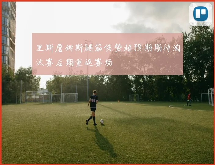 里斯詹姆斯腿筋伤势超预期期待淘汰赛后期重返赛场